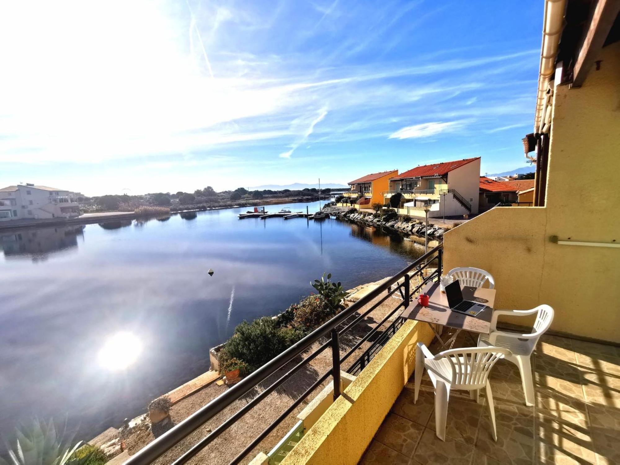 Appartement Coup De Coeur Les Pieds Dans L'Eau Le Barcarès Eksteriør billede