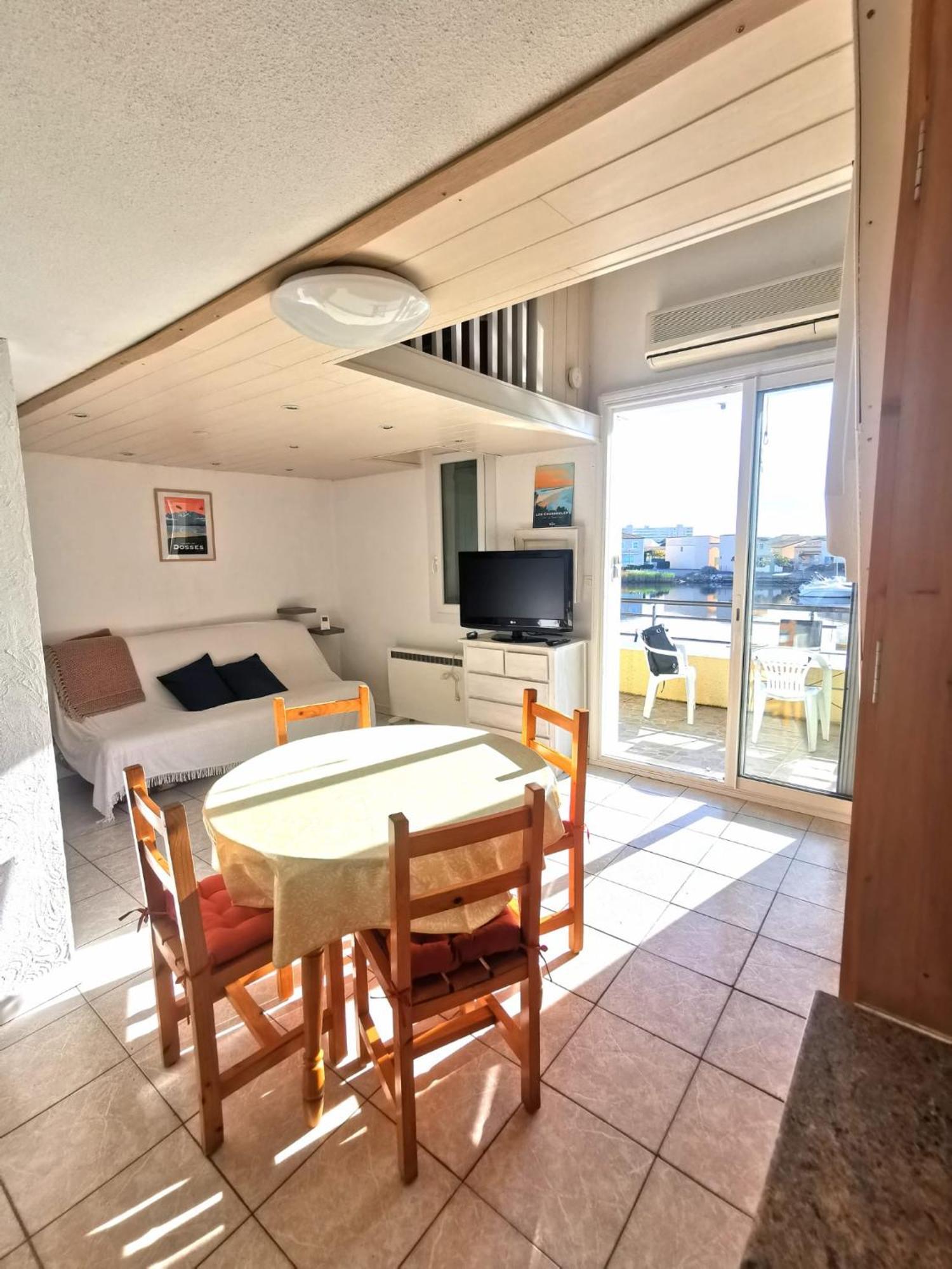 Appartement Coup De Coeur Les Pieds Dans L'Eau Le Barcarès Eksteriør billede